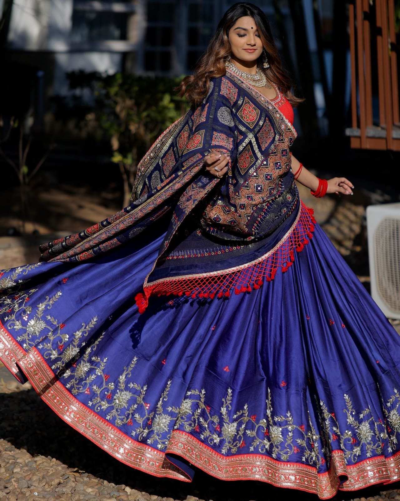 Adorable Exclusive Blue Color Wedding Wear Lehenga Choli