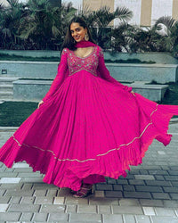 Beautiful Festival Wear Anarkali Wear Salwar Gown Designs