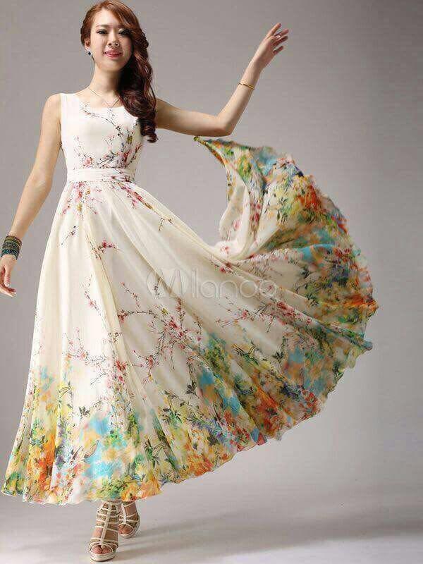 Multi Rose Frock Gown For Latest Designer Designs